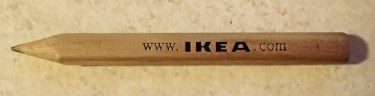2g pencil, ex Ikea