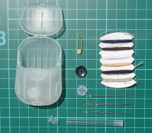 The sewing kit will be refined further. It isn't perhaps the best I can manage and for 11g I can do far better.