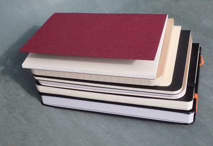 Relative sizes of the eight journals compared