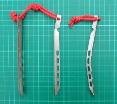 Alpkit pegs can bend with ease if used in unsuitable ground