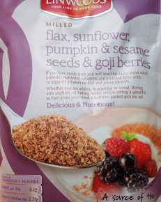 Linwoods seeds and berries