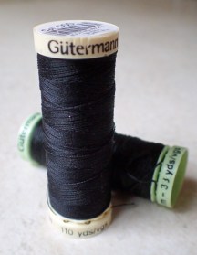 100m of Gütermann Sew-All and 30m of Gütermann Extra Strong thread. Enough for a thousand hikes