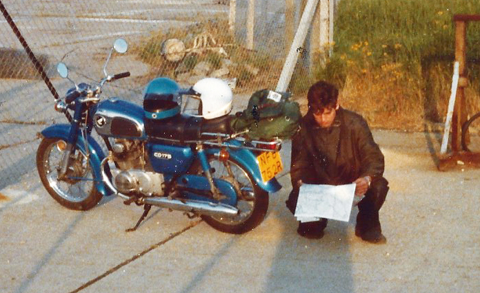 My very good friend Colin Haddrell taught me to appreciate Real Ale and how to ride a motorcycle. On his Honda CD175 we travelled throughout Hampshire in the late 1970s, with no purpose other than to have a good time. Find a likely looking spot on the map and head towards it