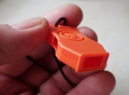 A small, brightly coloured, almost indestructable whistle- but is it a good choice?