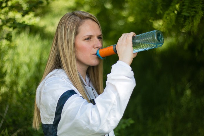 The MUV filter will screw directly onto a standard 28mm drinks bottle