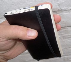 The Leuchtturm1917 journal Three Points of the Compass kept in Sicily 2016