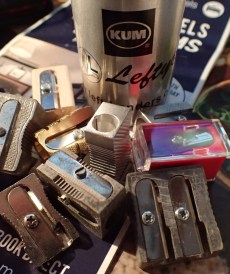 A quick search through my drawers and I found a multitude of pencil sharpeners. Some are good, some are absolutely awful