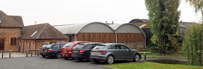 Backpacking Light offices at Hanley Swan, in the Malvern Hills district