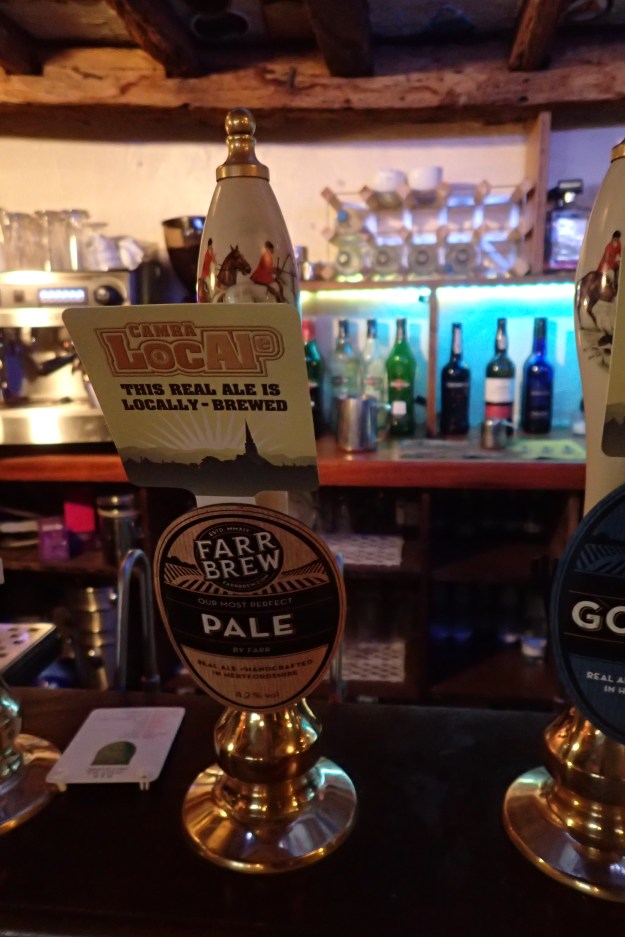 ... and seeing this is a gentle walking week, always time for the odd pint or two