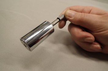 The Gator adapter will fit a wide range shapes of head- nuts, screws, bolts, rings, hooks etc. 