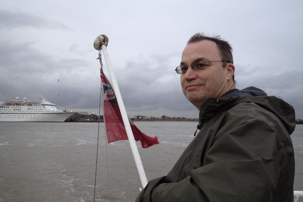 The end of the London Countryway. Crossing the River Thames from Tilbury in Essex back to my start point in Gravesend, Kent