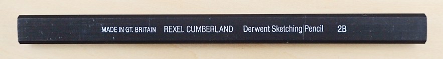 Made by the Derwent Cumberland Pencil Company, the British made Derwent Sketching Pencil in 2B is quite a rare beast