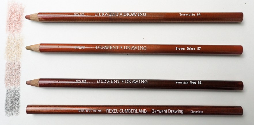 Derwent coloured drawing pencils