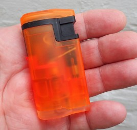 Disposable lighter from Italian distributor Afruni