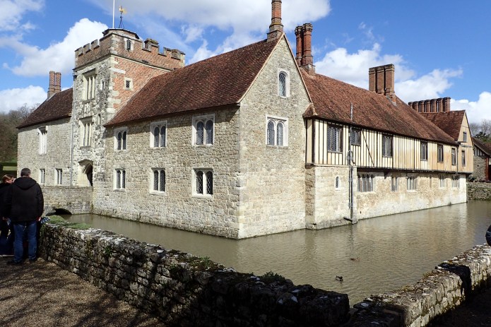 Ightham Mote. This fortified house, now held by English Heritage, this magnificent building was passed on The London Countryway