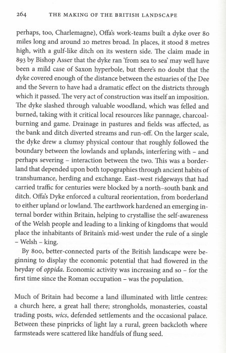 Page from The Making of the British Landscape