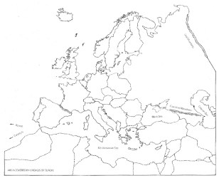The area covered by the Field Guide to Orchids of Britain and Europe with North Africa and the Middle East
