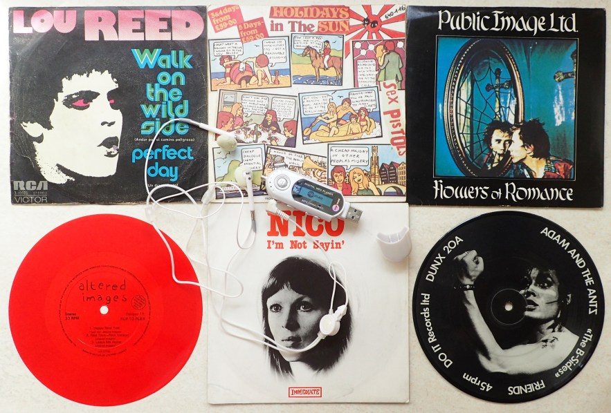 My one surviving early mp3 player- the little MP-Ki 128 from mpman. Despite having a dire memory, this was actually a pretty good piece of kit, running, seemingly for ever, off of a single AAA battery