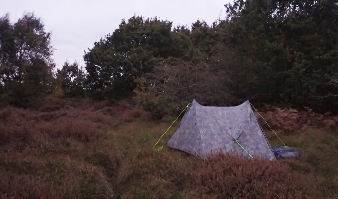 Last night of wild camping on the Icknield Way Trail. Cavenham Heath proved to be a windy location