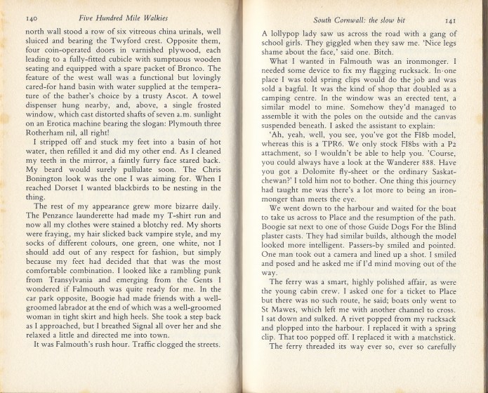 500 mile walkies, Wallington