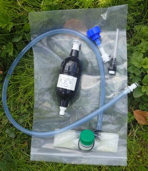 My previous filtration system, this incorporates a Drinksafe filter