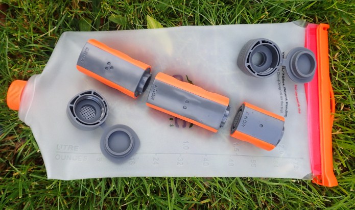 CNOC Vecto and MUV water filter