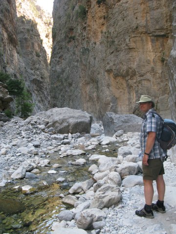 Inov8 330 were worn when hiking in Crete in 2013. Samaria Gorge