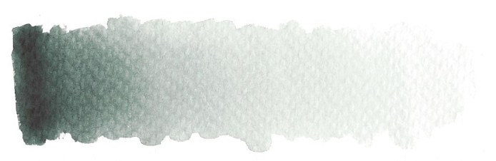 Perylene Green PBk 31 from Daniel Smith. Paper is 300gm2 cold press