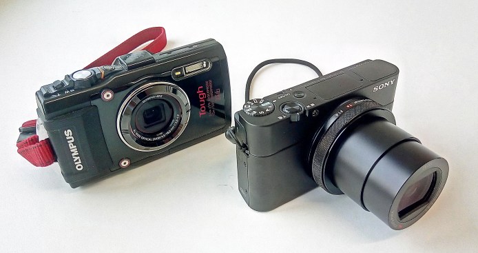 The two cameras are very different beasts when pulled in to action