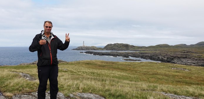 Three Points of the Compass reached Corrachadh Mòr on 3rd August 2018 and celebrated the occasion with a good swig of two year old warehouse release maturing spirit from the new Ardnamurchan Whisky Distillery, at 53.8%, a few more bogs were wandered into on the return journey