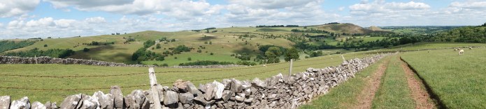 Approaching the Peak District, 21st June 2018