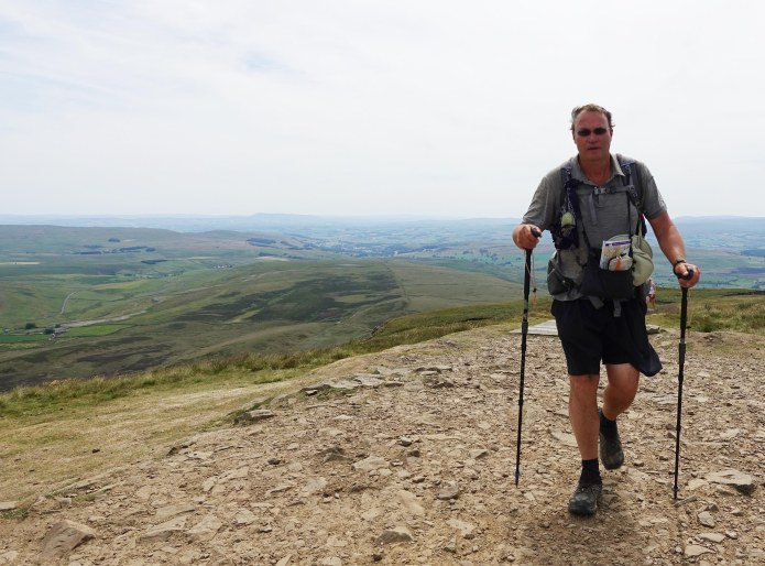 Atop Pen-y-Ghent, Pennine Way, June 2018