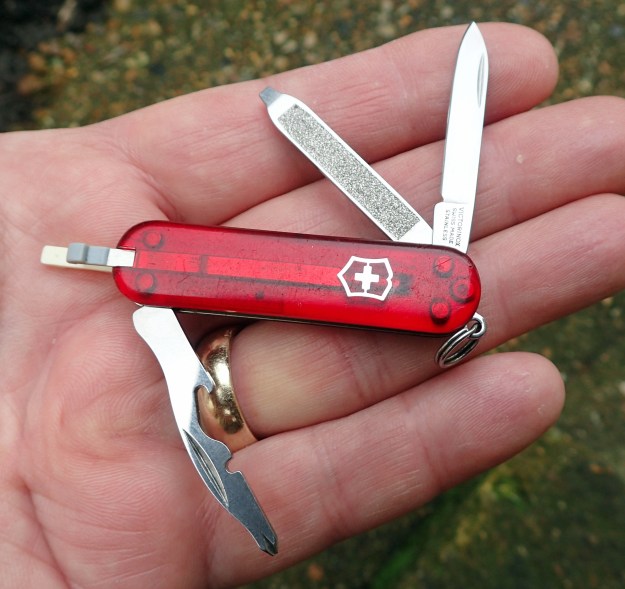 The Rally is one of the simplest and least equipped of the 58mm knives produced by Victorinox. However it may be all that is required