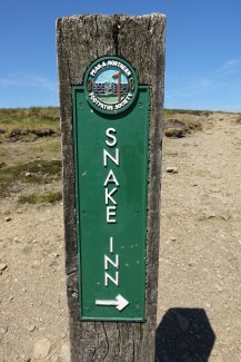 Signpost of the Peak and Northern Footpaths Society- Pennine Way