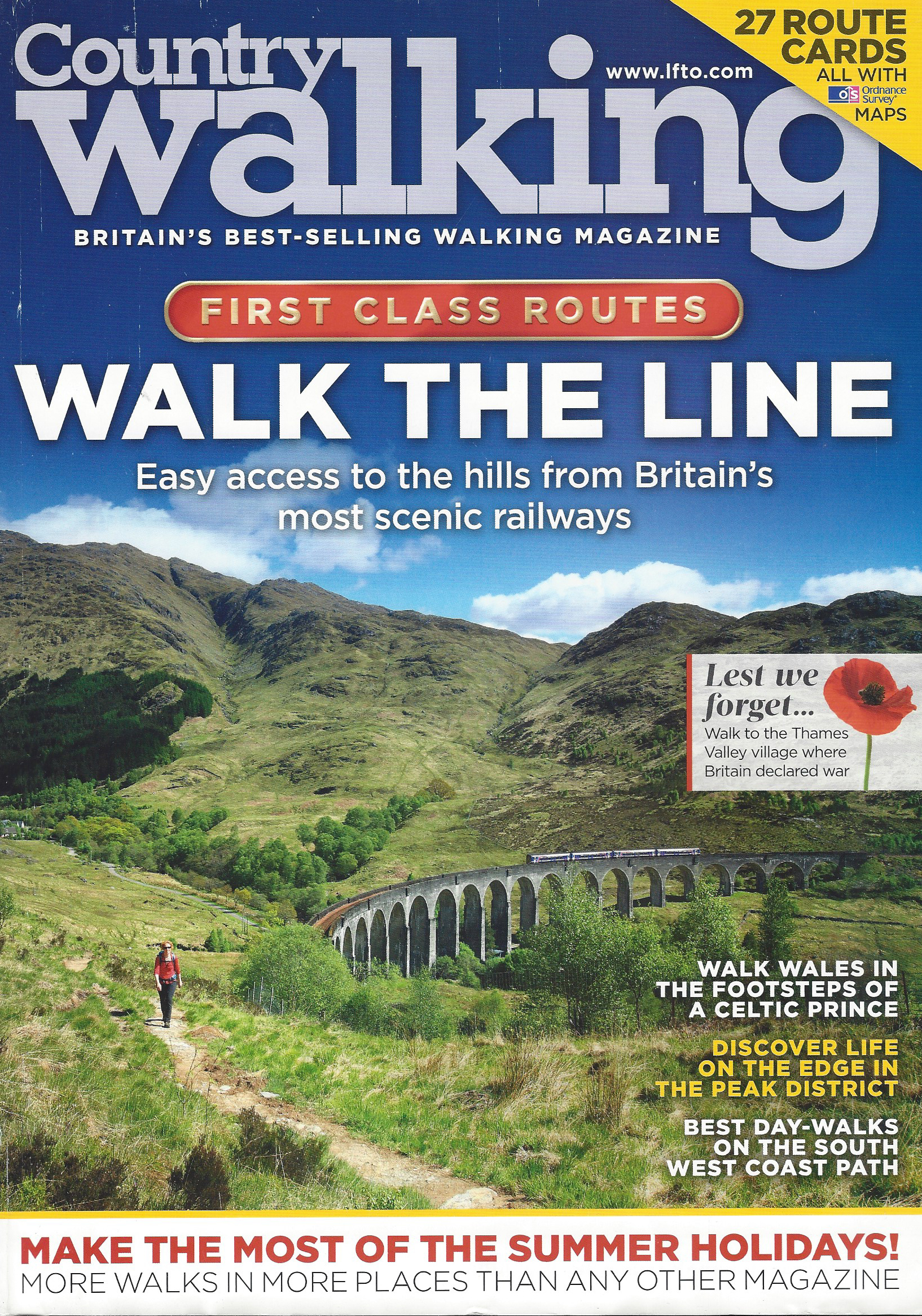 Country Walking magazine, August 2014