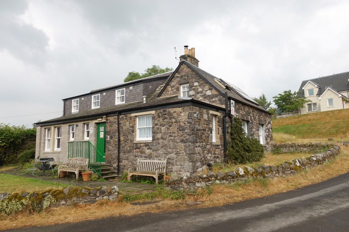 Kirk Yetholm hostel, 13th July 2018, end of the Pennine Way
