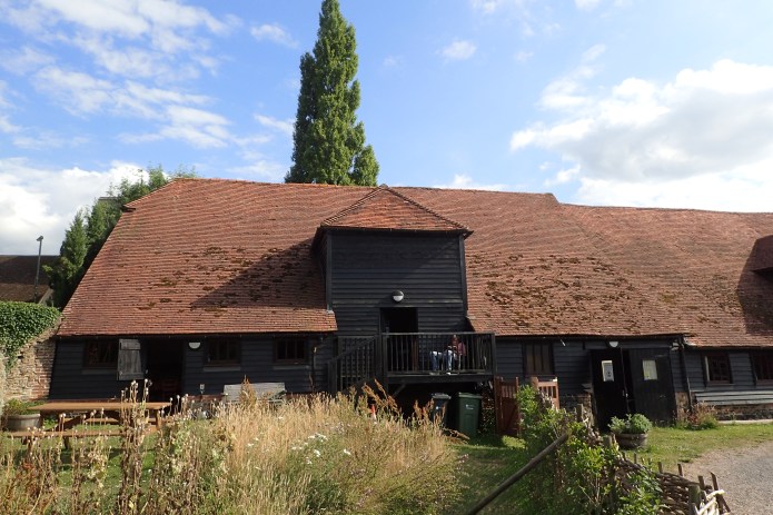 Three Points of the Compass stayed at the Friend of Nature Eco camping barn while completing the North Downs Way in 2017