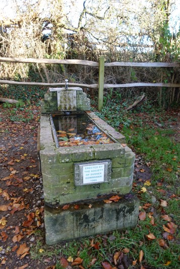 I didn't require it but there was also a working tap between the River Adur and the road crossing of the A283