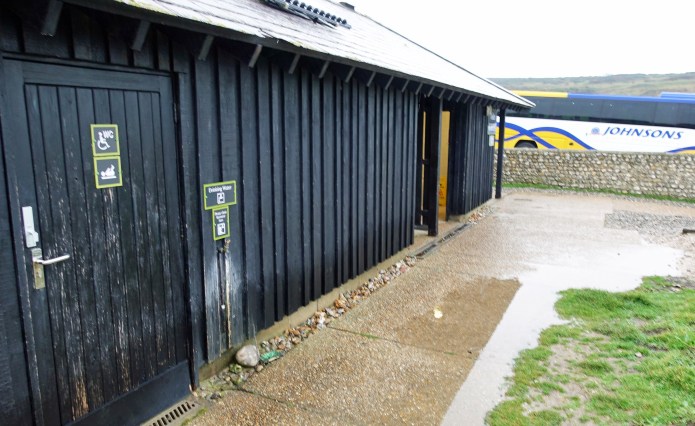 Easily missed, there is a tap at Birling Gap. Again, with an open w/c alongside