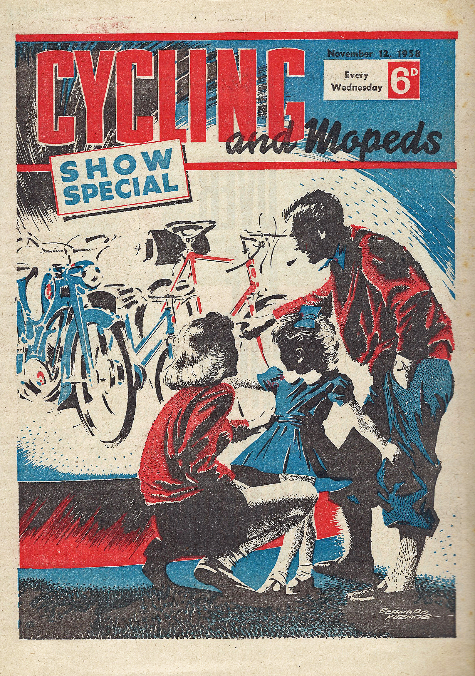 Cycling and Mopeds, November 1958