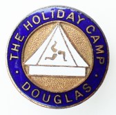 Enamel camp badge