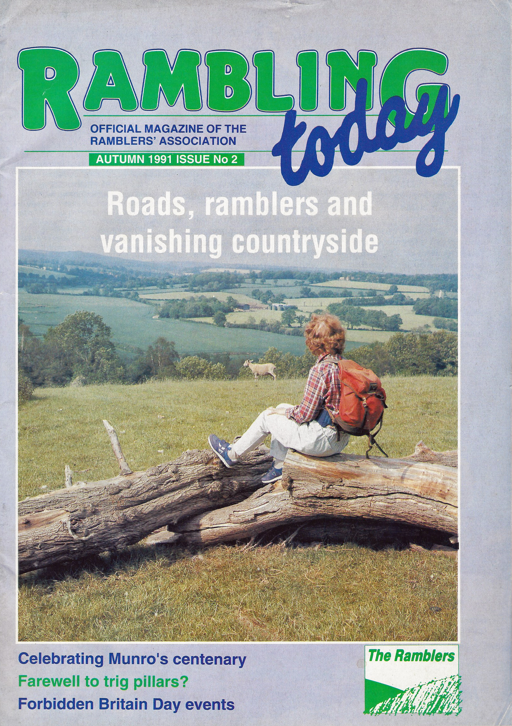 Rambling today. Autumn 1991. Cover- the Withyham Valley on the north edge of Ashdown Forest