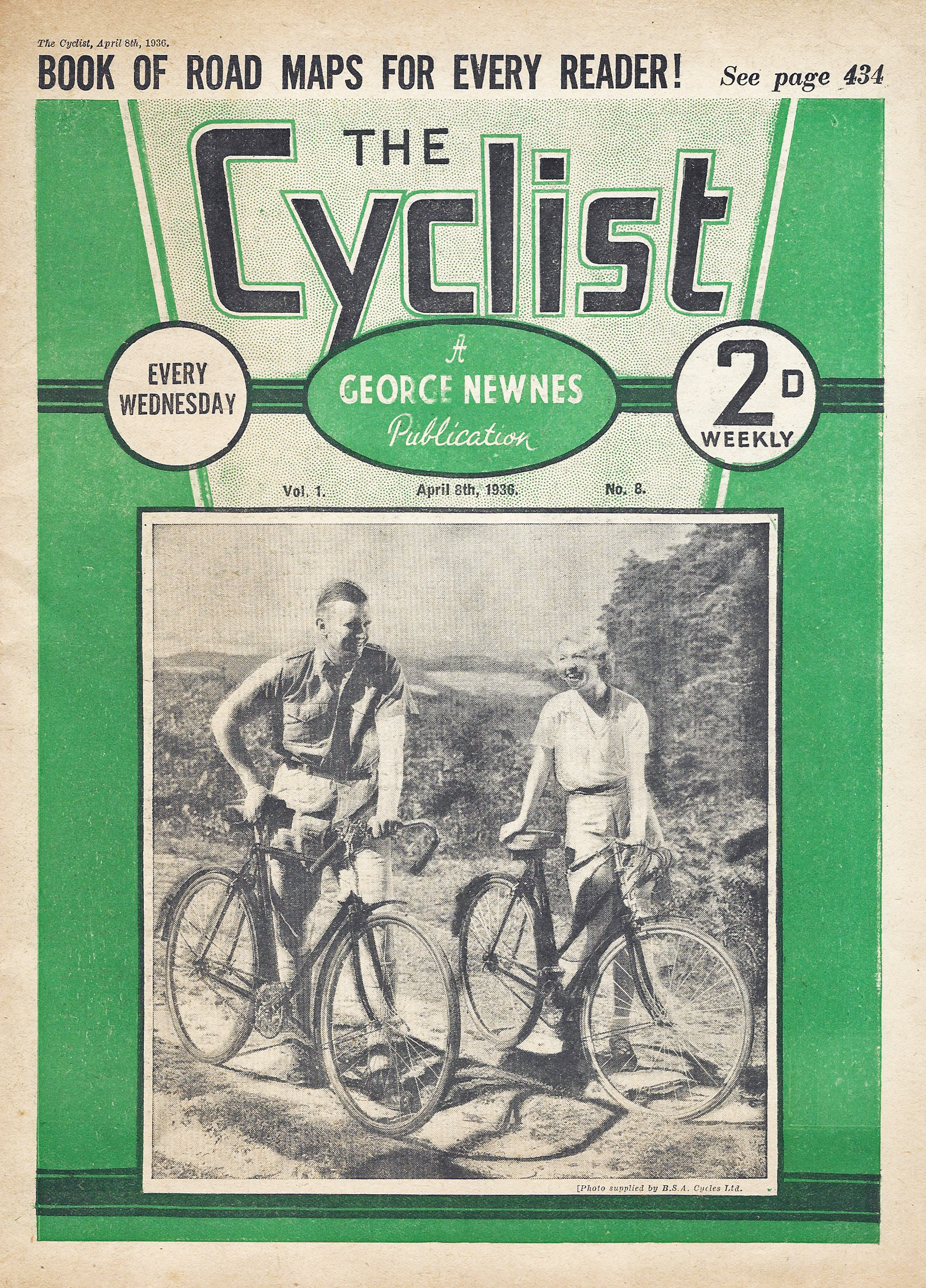 The Cyclist, April 1936