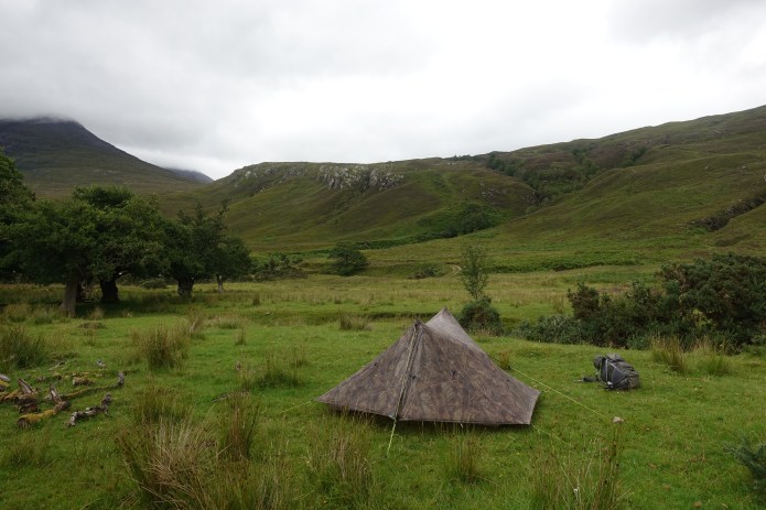 My shelter was the Z Packs Duplex. I loved this tent. Huge interior and only weighed 637 grams. However it will never see another hike with me
