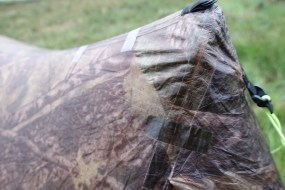 I put cuben 'stitches' across some seams that appeared to be under strain but there was never any actual failure