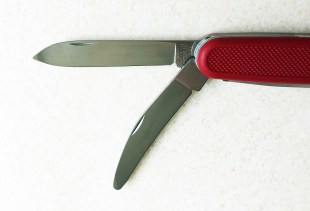 Victorinox Hunter, showing gutting blade