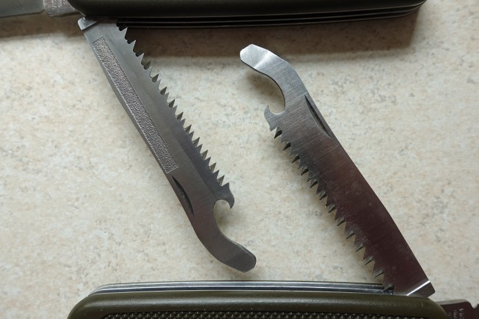 Combination tool with and without nailfile