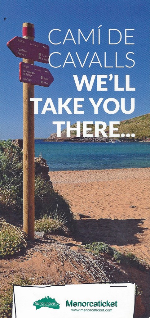 Tourist Information leaflet for the Cami de Cavalls