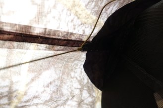 A thin drying line is added across the width of the shelter, this only adds a gram or two to the weight