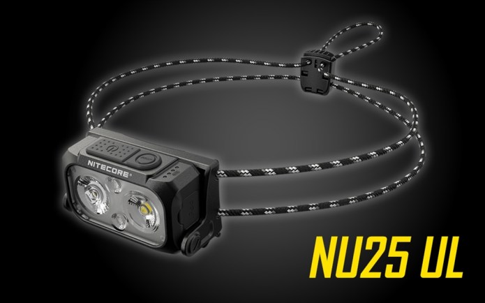 2022 version of Nitecore NU25 with lightweight cord headband
